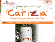 Tablet Screenshot of carizia.com